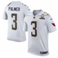 Mens Nike Arizona Cardinals #3 Carson Palmer Elite White Team Rice 2016 Pro Bowl NFL Jersey