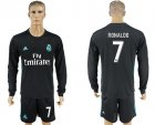 2017-18 Real Madrid 7 RONALDO Away Soccer Jersey