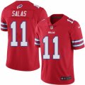 Mens Nike Buffalo Bills #11 Greg Salas Limited Red Rush NFL Jersey