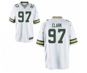 Men\'s Nike Green Bay Packers #97 Kenny Clark Game White NFL Jersey