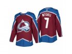 Mens adidas Colorado Avalanche #7 John Mitchell 2017-2018 Season Home Jersey