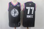 Mavericks #77 Luka Doncic Black 2019 NBA All-Star Game Jordan Brand Swingman Jersey