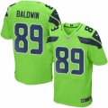 Nike Seattle Seahawks #89 Doug Baldwin Green Mens Stitched NFL Elite Rush Jersey