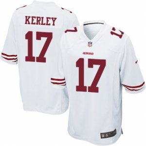 Mens Nike San Francisco 49ers #17 Jeremy Kerley Game White NFL Jersey