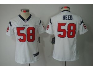 Nike Women Houston Texans #58 Reed White Jerseys