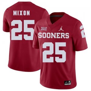 Oklahoma Sooners #25 Joe Mixon Red College Football Jersey