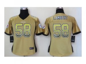 nike women nfl jerseys pittsburgh steelers #58 jack lambert gold[Elite drift fashion]