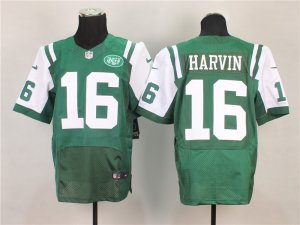 Nike New York Jets #16 harvin Green Jerseys(Elite)