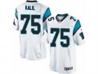 Mens Nike Carolina Panthers #75 Matt Kalil Limited White NFL Jersey
