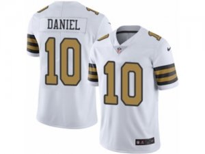 Mens Nike New Orleans Saints #10 Chase Daniel Limited White Rush NFL Jersey