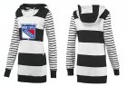 NHL Women New York Rangers Logo Pullover Hoodie 10