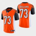 Nike Bengals #73 Jonah Williams Orange Youth 2019 NFL Draft First Round Pick Vapor