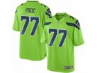 Mens Nike Seattle Seahawks #77 Ethan Pocic Limited Green Rush NFL Jersey