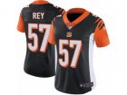 Women Nike Cincinnati Bengals #57 Vincent Rey Vapor Untouchable Limited Black Team Color NFL Jersey