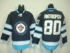 nhl jerseys jets #80 antropov blue 2011 new