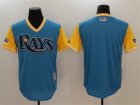 Rays Light Blue 2018 Players Weekend Authentic Team Jersey