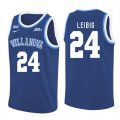 Villanova Wildcats #24 Tom Leibig Blue College Basketball Jersey