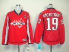 women nhl jerseys washington capitals #19 backstrom red(A)