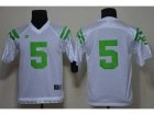 Youth Notre Dame Fighting Irish #5 Manti Te o White College Football NCAA Jerseys