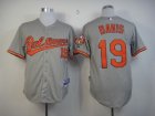 mlb jerseys baltimore orioles #19 davis grey