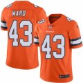 Nike Denver Broncos #43 T.J. Ward Orange Men's Stitched NFL Limited Rush Jersey