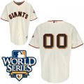 Customized San Francisco Giants Jersey Cream Home Baseball