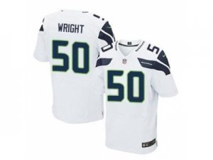 Nike jerseys seattle seahawks #50 wright white[Elite]