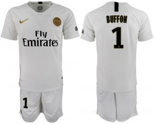 2018-19 Paris Saint-Germain 1 BUFFON Away Soccer Jersey