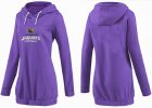 Women Jacksonville Jaguars Logo Pullover Hoodie-014