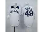 mlb jerseys chicago white sox #49 sale white[m&n]