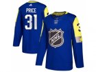 Men Adidas Montreal Canadiens #31 Carey Price Royal 2018 All-Star Atlantic Division Authentic Stitched NHL Jersey