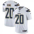 Nike Chargers #20 Desmond King White Vapor Untouchable Limited Jersey
