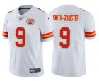 Nike Chiefs #9 JuJu Smith Schuster White Vapor Limited Jersey