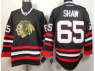 NHL Chicago Blackhawks #65 Andrew Shaw Black Jerseys