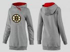 NHL Women Boston Bruins Logo Pullover Hoodie 4