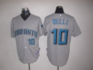 mlb Toronto Blue Jays #10 Wells grey