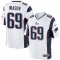 Youth Nike New England Patriots #69 Shaq Mason Elite White NFL Jersey