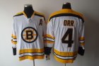 nhl boston bruins #4 orr white[ccm]50th