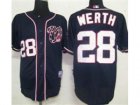 MLB Jerseys Washington Nationals #28 Werth Blue