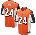 Men's Nike Cincinnati Bengals #24 Adam Jones Game Orange Alternate NFL Jersey