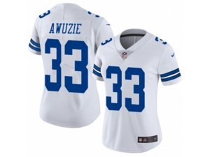 Women Nike Dallas Cowboys #33 Chidobe Awuzie Vapor Untouchable Limited White NFL Jersey