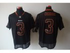 Nike NFL Cleveland Browns #3 Brandon Weeden Black Jerseys[Elite lights out]