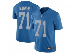 Mens Nike Detroit Lions #71 Ricky Wagner Limited Blue Alternate NFL Jersey