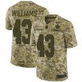 Mens Nike New Orleans Saints #43 Marcus Williams Limited Camo 2018 Salute to Service NFL Jersey