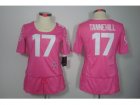 Nike Womens Miami Dolphins #17 Ryan Tannehill pink Jerseys[breast Cancer Awareness]