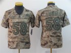 Nike Broncos # 58 Von Miller Camo Youth Salute To Service Limited Jersey