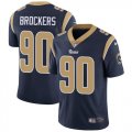 Nike Rams #90 Michael Brockers Navy Vapor Untouchable Limited Jersey