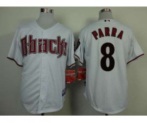 mlb jerseys arizona diamondbacks #8 parra white