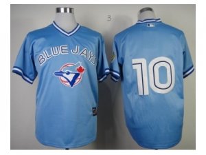 mlb jerseys toronto blue jays #10 encarnacion blue m&n