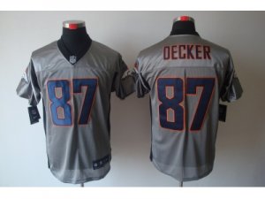 Nike NFL Denver Broncos #87 Eric Decker Grey Shadow Jerseys